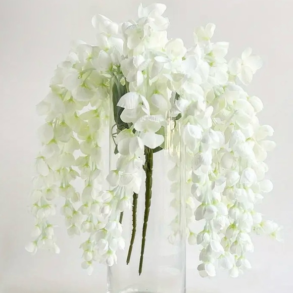 3Pcs Wisteria Hanging Flowers Artificial Flower Arrangement - Picture 4 of 4